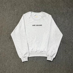 Aimé Leon Dore Small Chest Logo Sweatshirt - Heather Grey