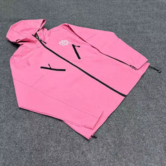 Mertra Technical Zip Windbreaker Jacket - Pink