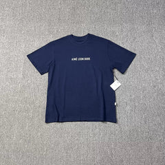 Aimé Leon Dore Small Chest Logo Tee - Navy