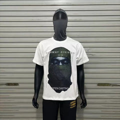 IH NOM UH NIT Runway Division Mask Tee - White