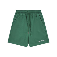 Aimé Leon Dore Nylon Track Shorts - Forest Green