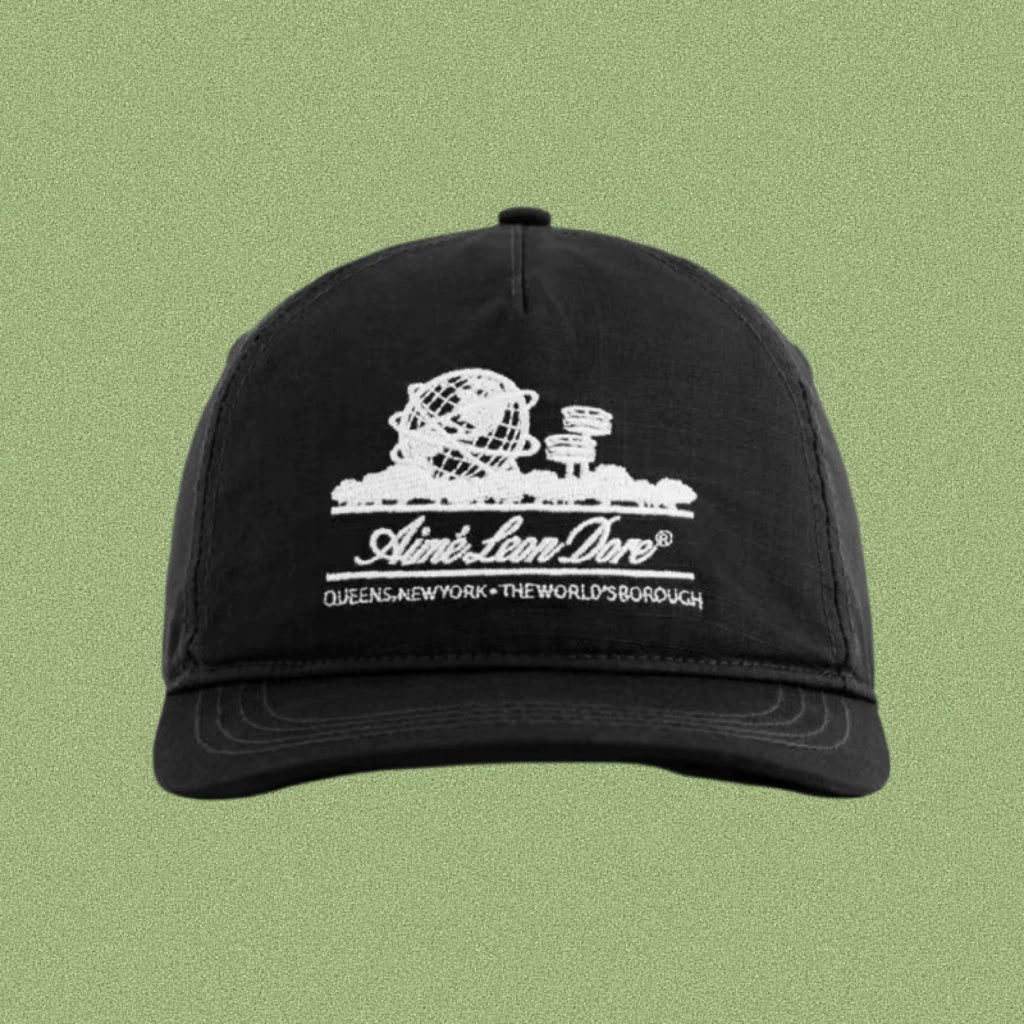 Aimé Leon Dore World Graphic Hat - Black