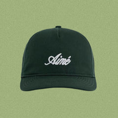 Aimé Leon Dore Cursive Script Hat - Forest Green