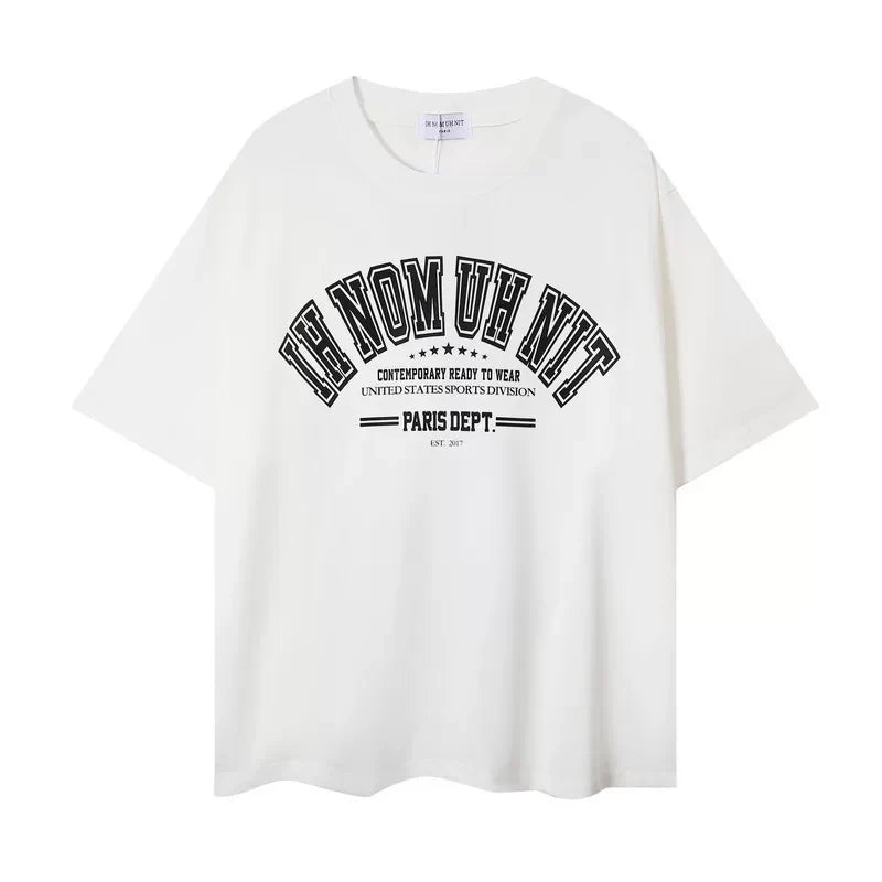 IH NOM UH NIT Paris Dept Varsity Logo Tee - Off-White