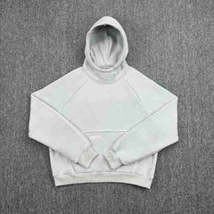 Mertra Piping Detail Fleece Hoodie - Light Grey